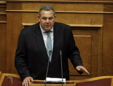 Π.Καμμένος στην Βουλή: Έδωσε συγχαρητήρια στην ομάδα διαπραγμάτευσης